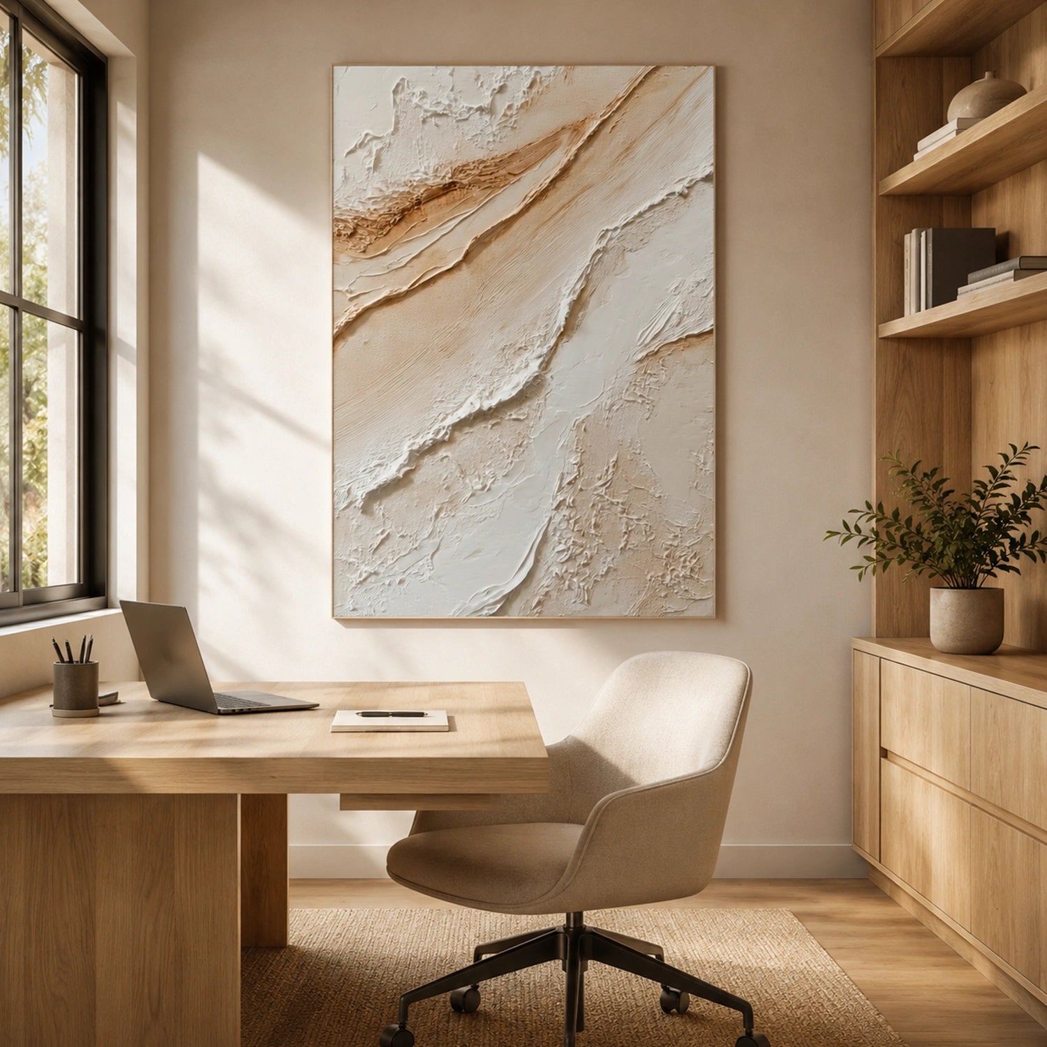 Minimalist Textured Canvas Art #WM157