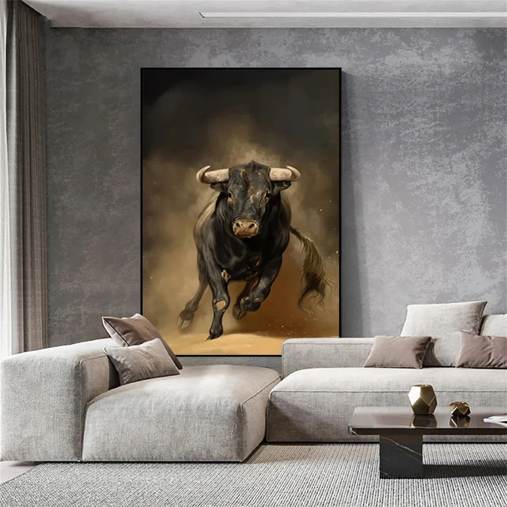 Abstract Animal Canvas Art #DW041