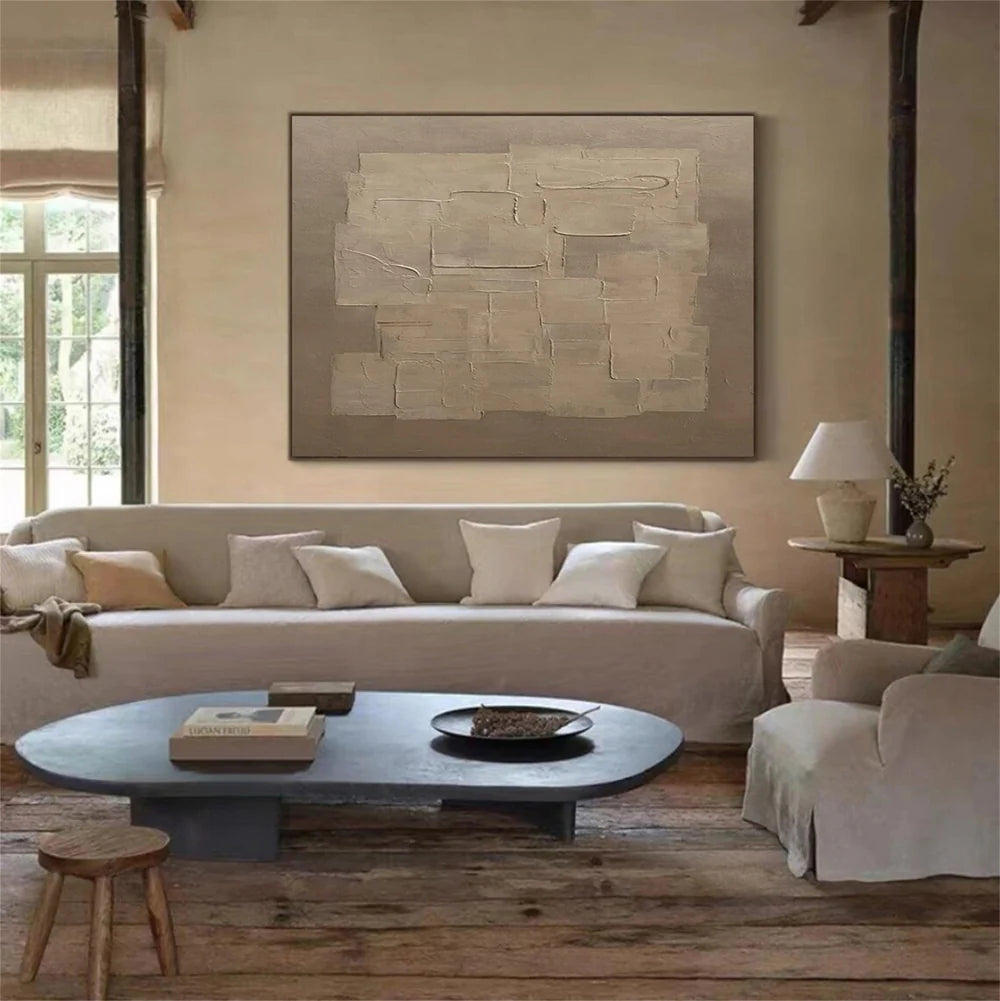 Wabi Sabi Textured Wall Art #VS069