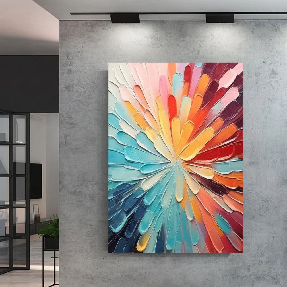 Abstract Textured Wall Art #VA094