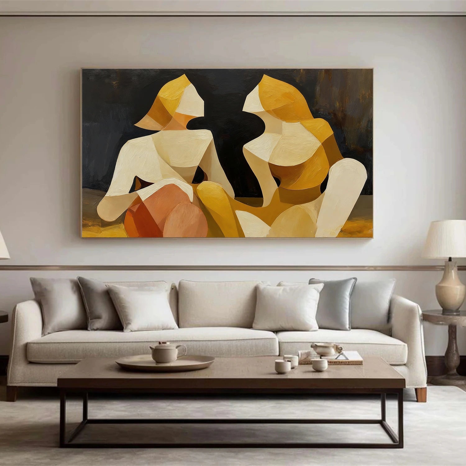 Abstract Portrait Wall Art # LA040