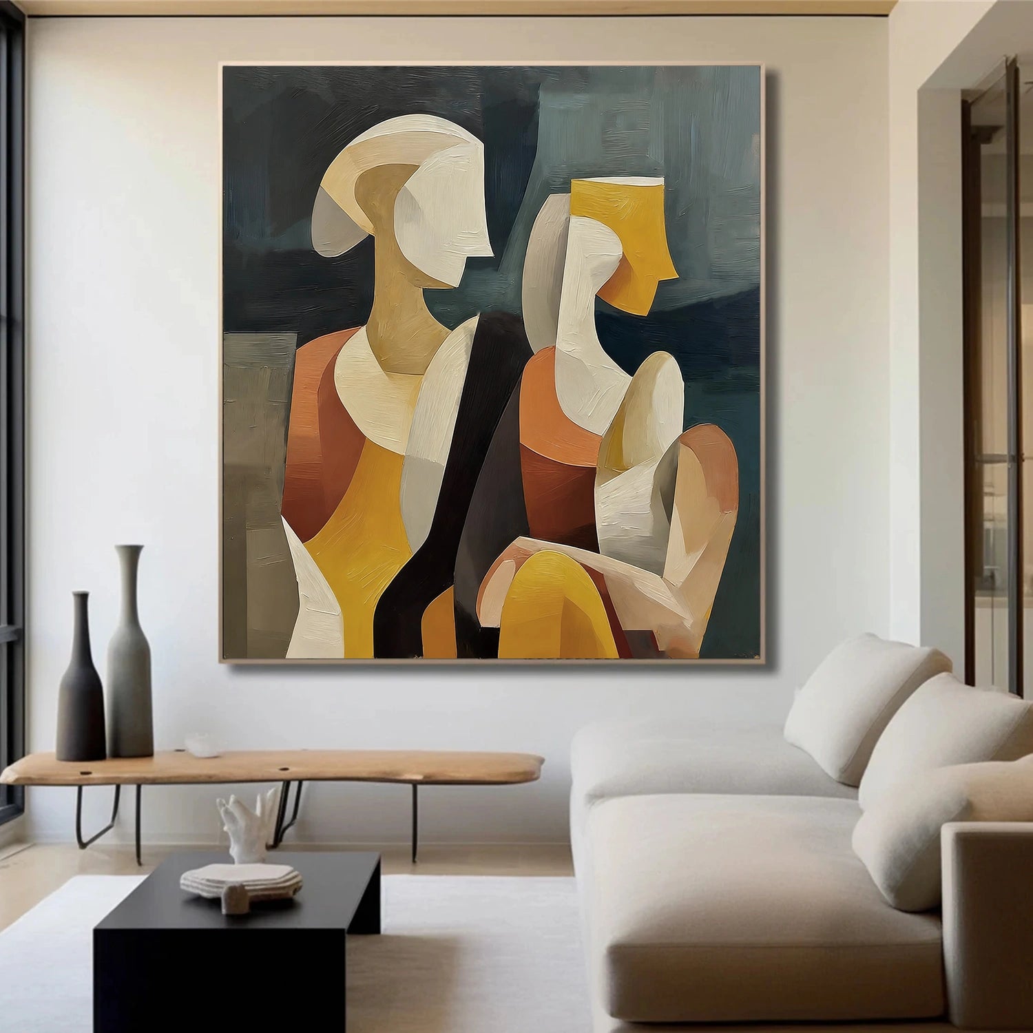 Abstract Portrait Wall Art # LA044