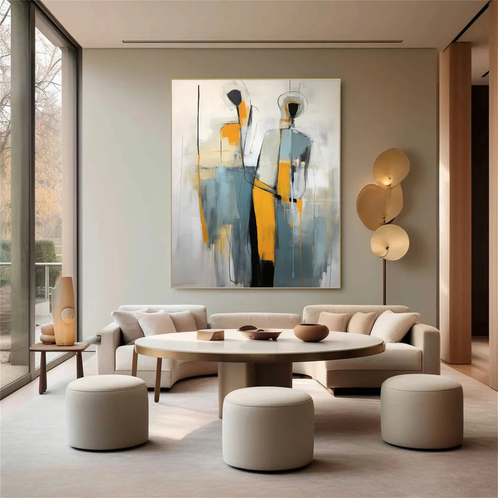 Contemporaty Abstract Minimalist Wall Art #CM005