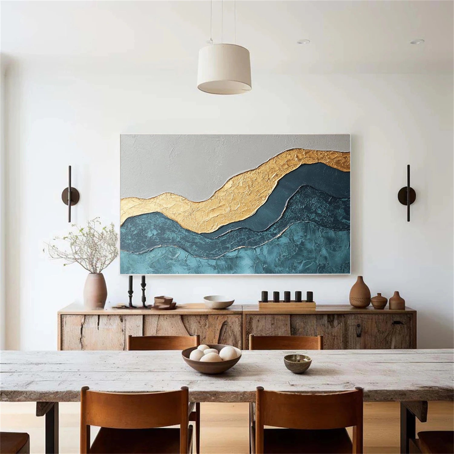 Abstract Textured Wall Art #VA281