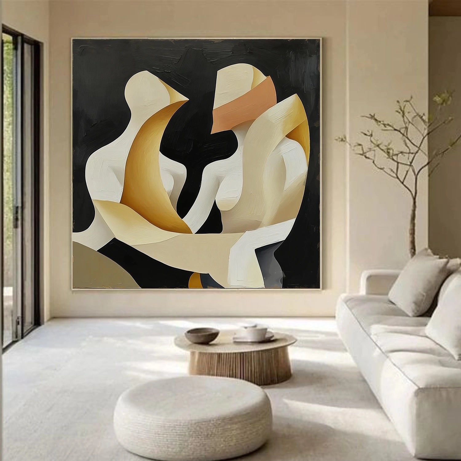 Abstract Portrait Wall Art # LA045