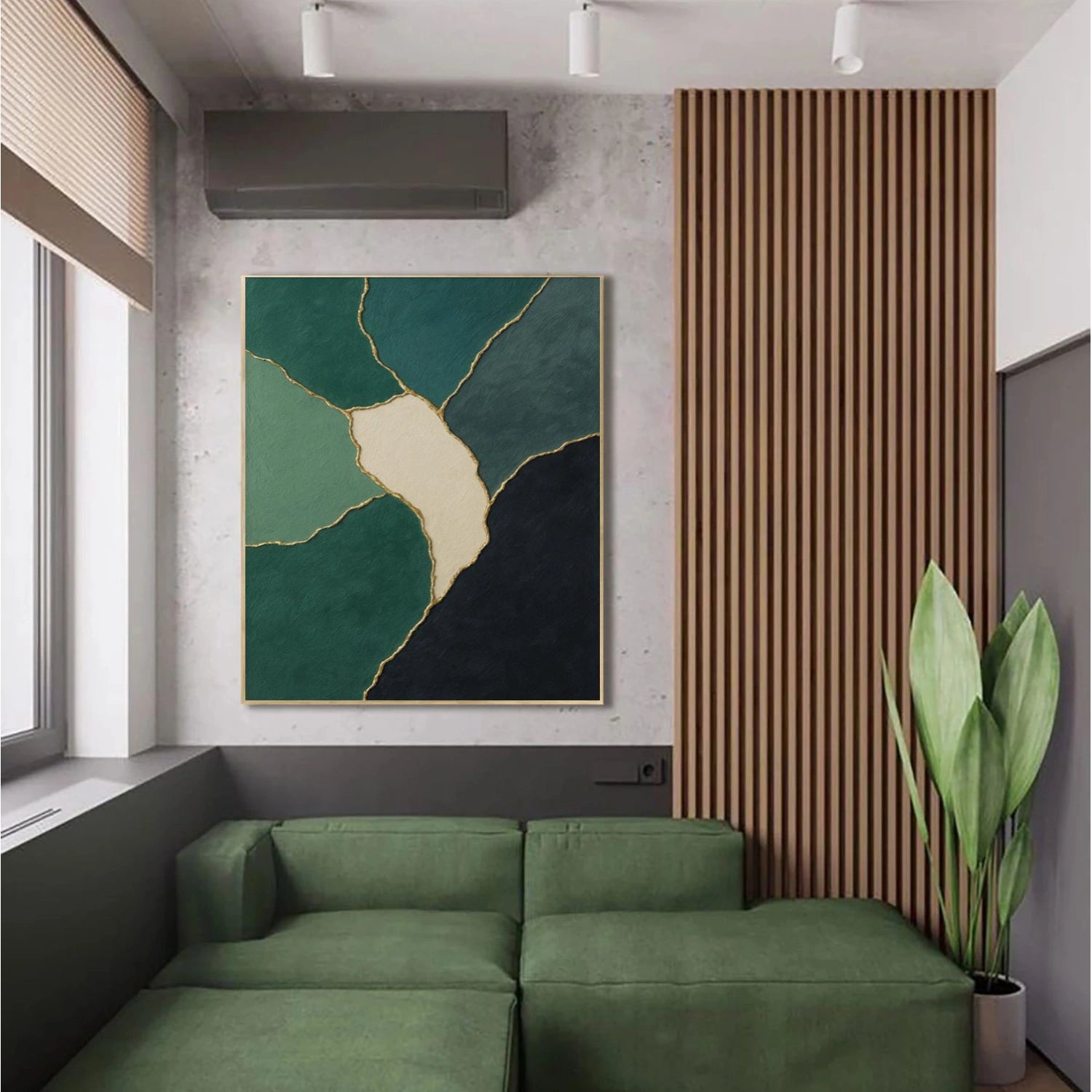 Minimalist Textured Canvas Art #WM137