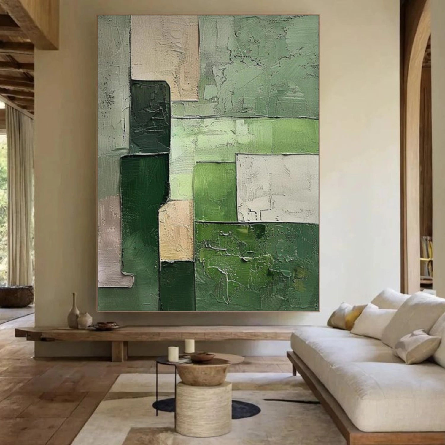 Abstract Textured Wall Art #VA266