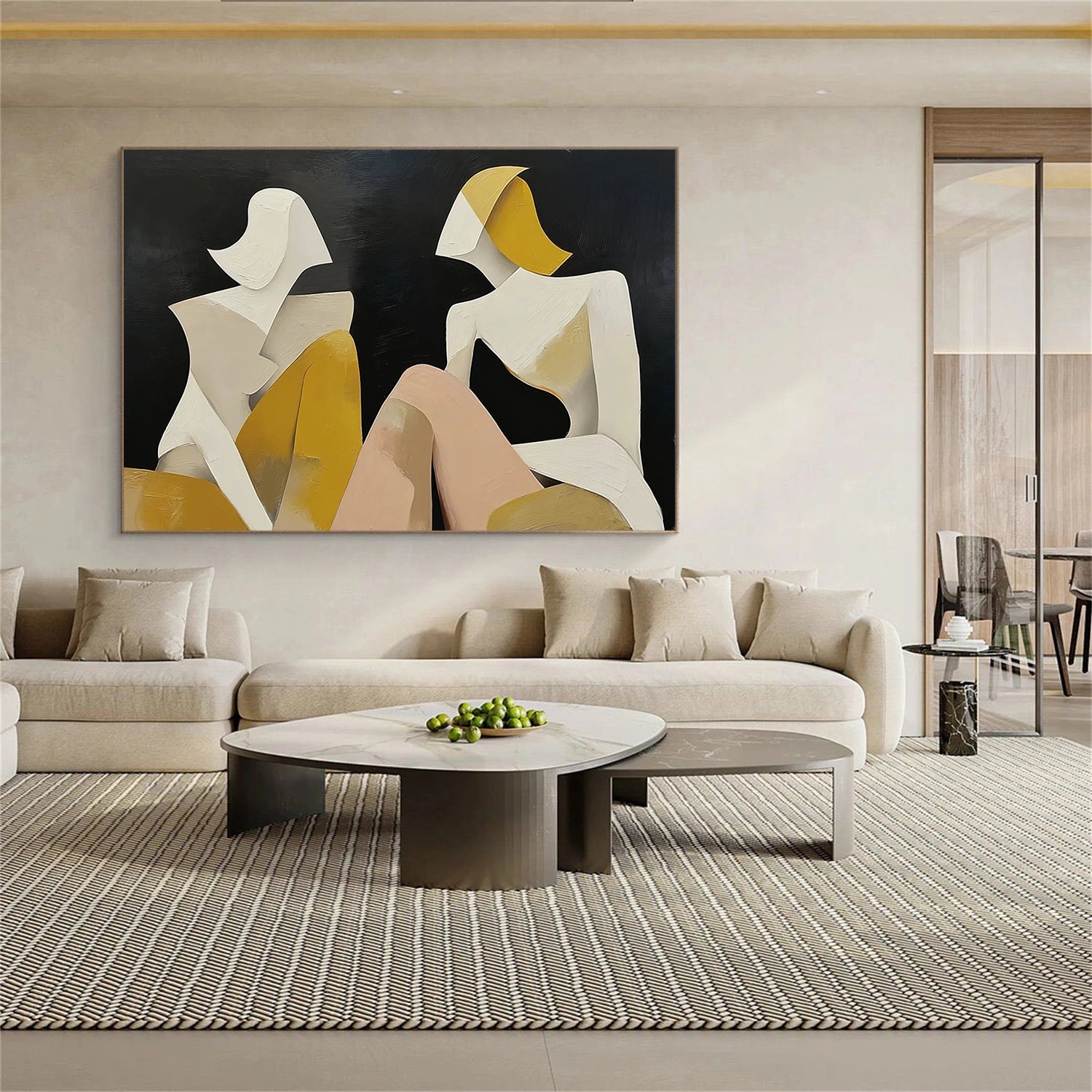 Abstract Portrait Wall Art # LA042