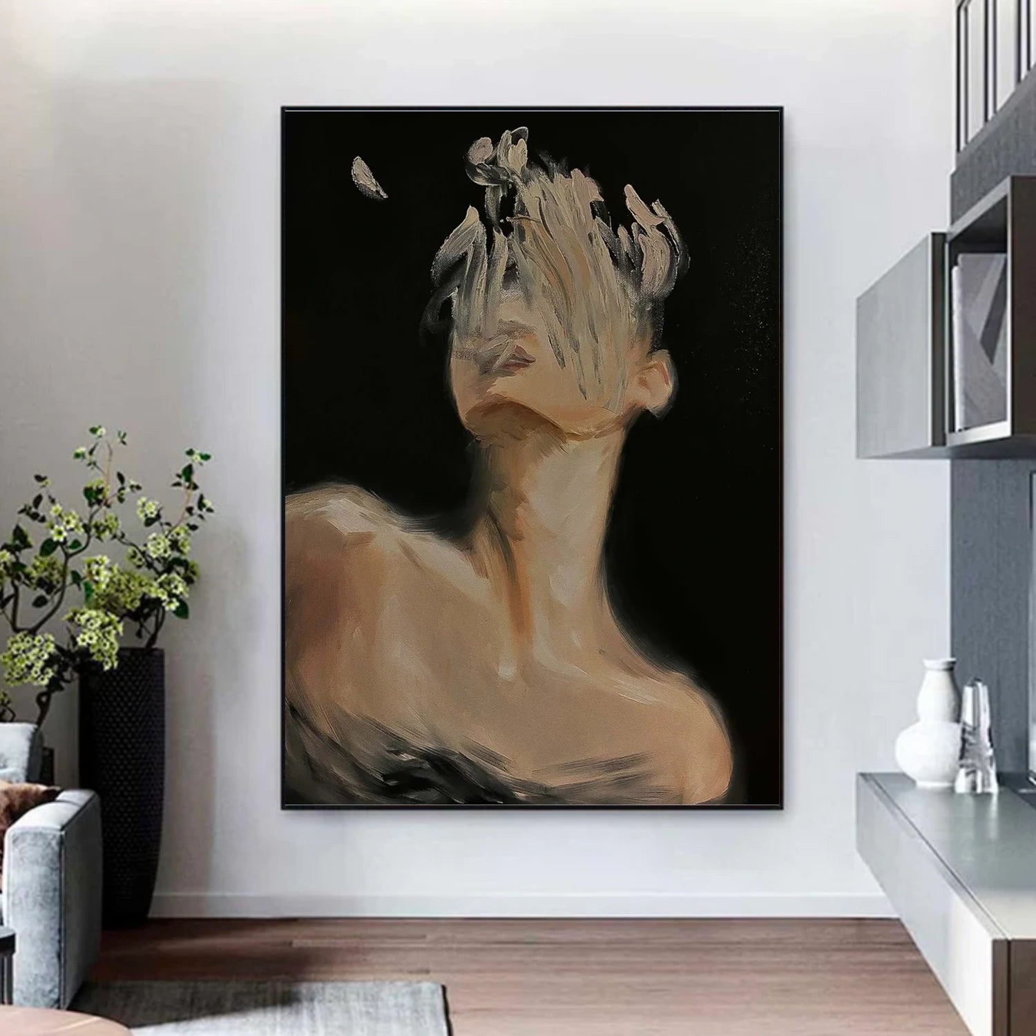 Abstract Portrait Wall Art # LA051