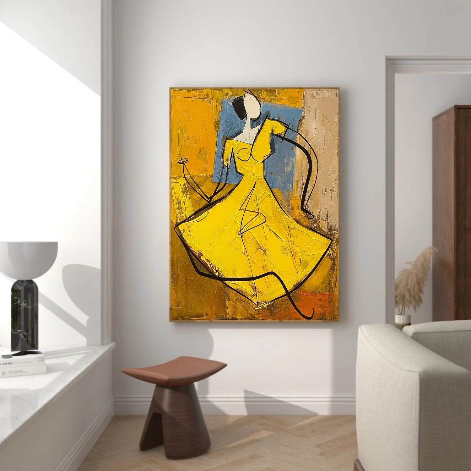 Abstract Portrait Wall Art # LA052