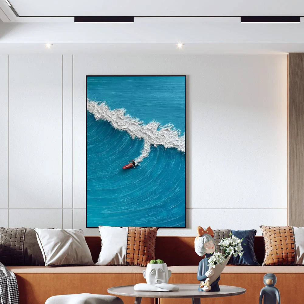 Surfing Sport Canvas Painting #PB020