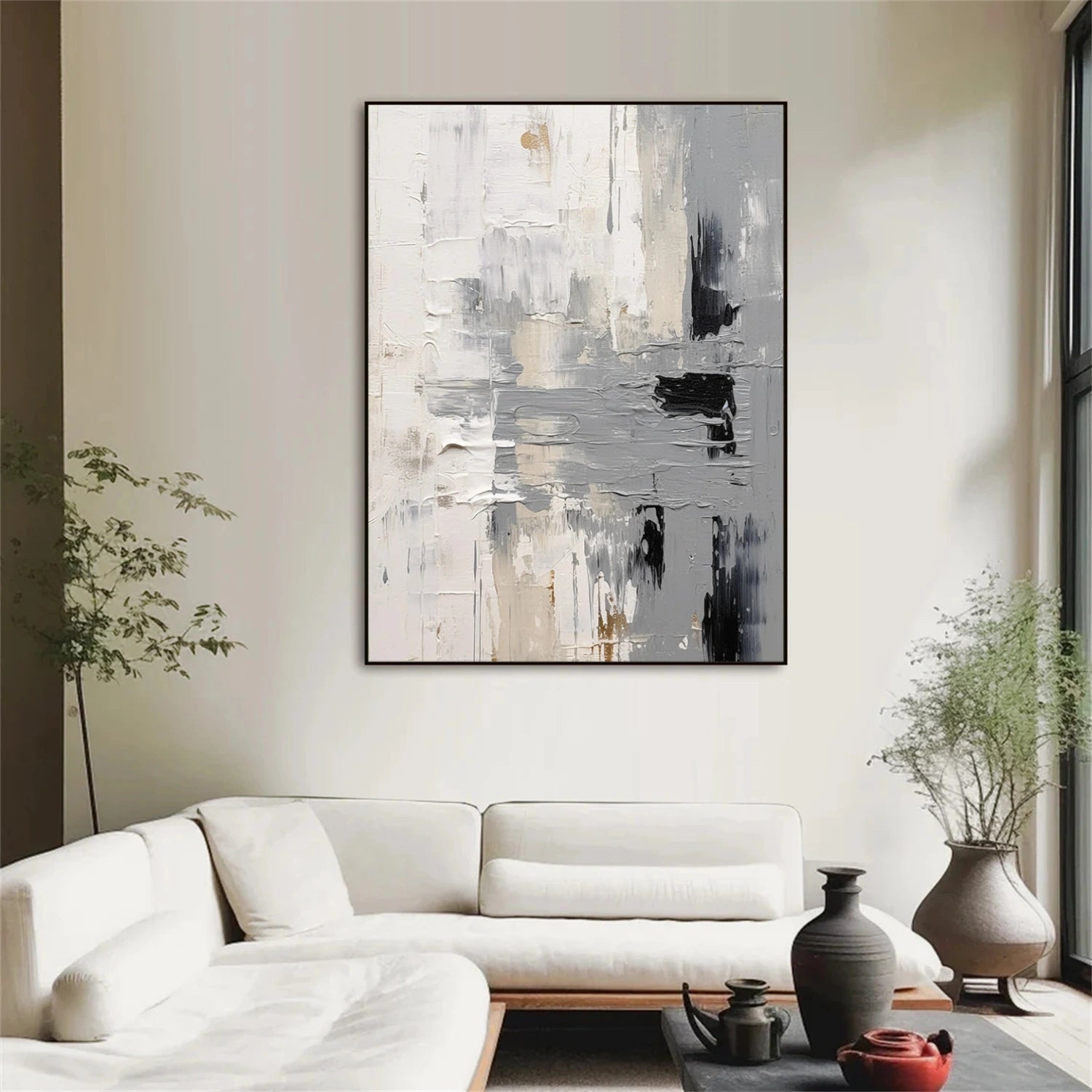 Abstract Textured Wall Art #VA237