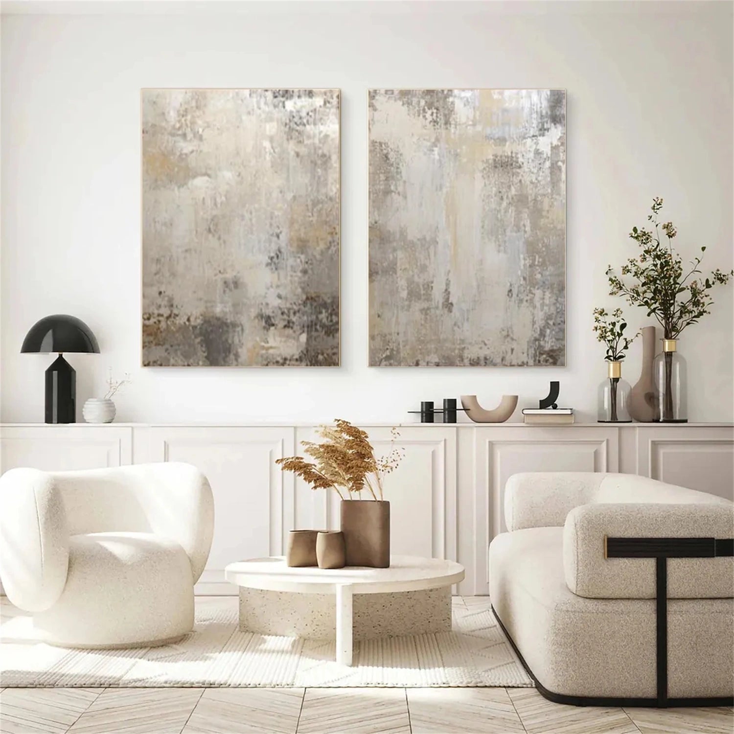 Wabi Sabi Wall Art Set of 2 #VS082