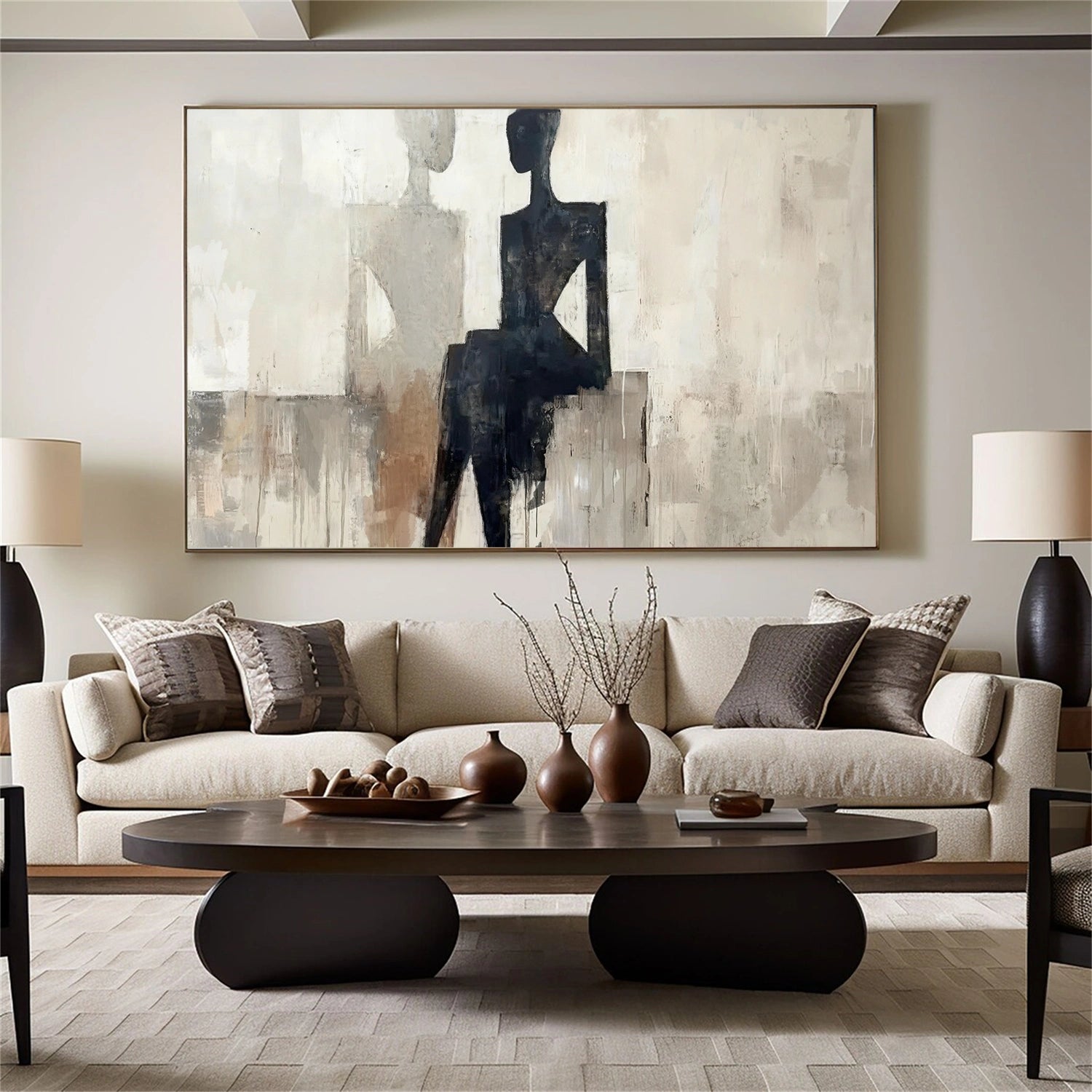 Contemporary Abstract Minimalist Wall Art #CM016