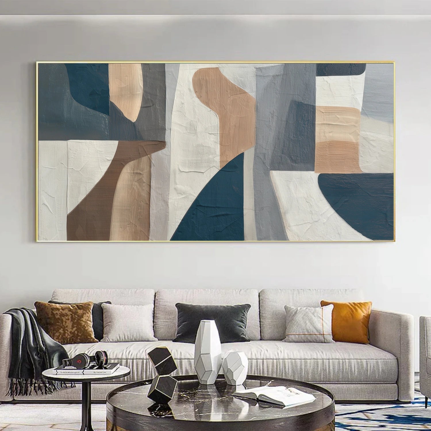 Abstract Textured Wall Art #VA183