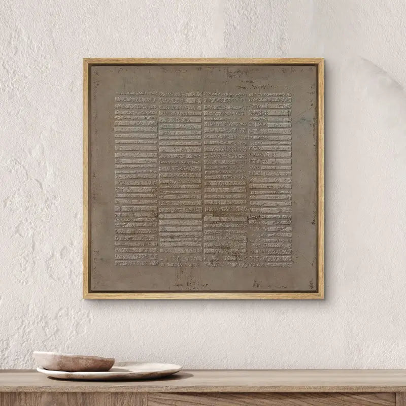 Wabi Sabi Textured Wall Art #VS010