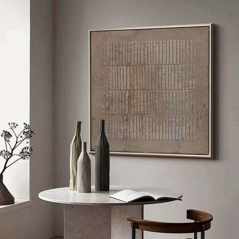 Wabi Sabi Textured Wall Art #VS010