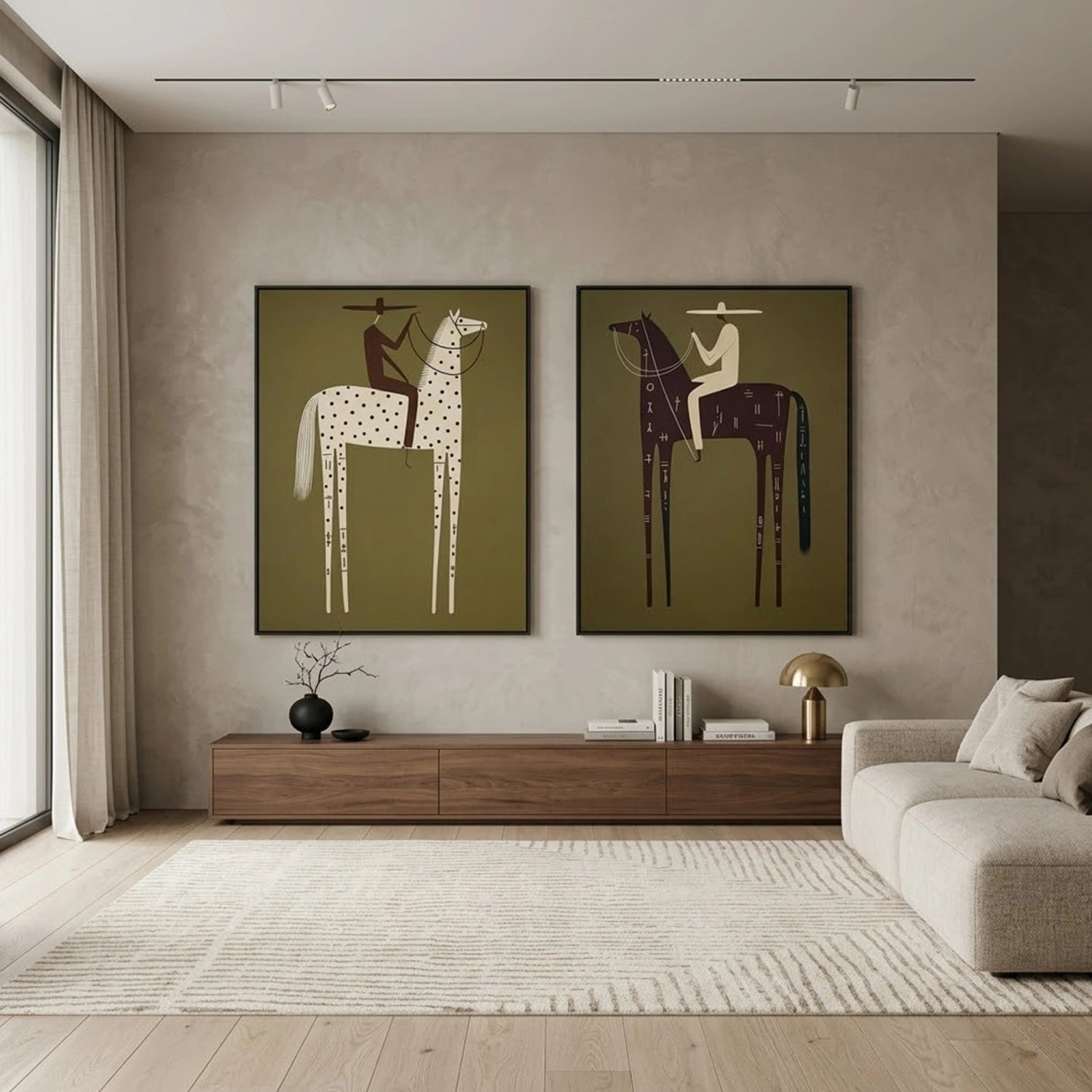 Americana Wall Art Set of 2 #AM027