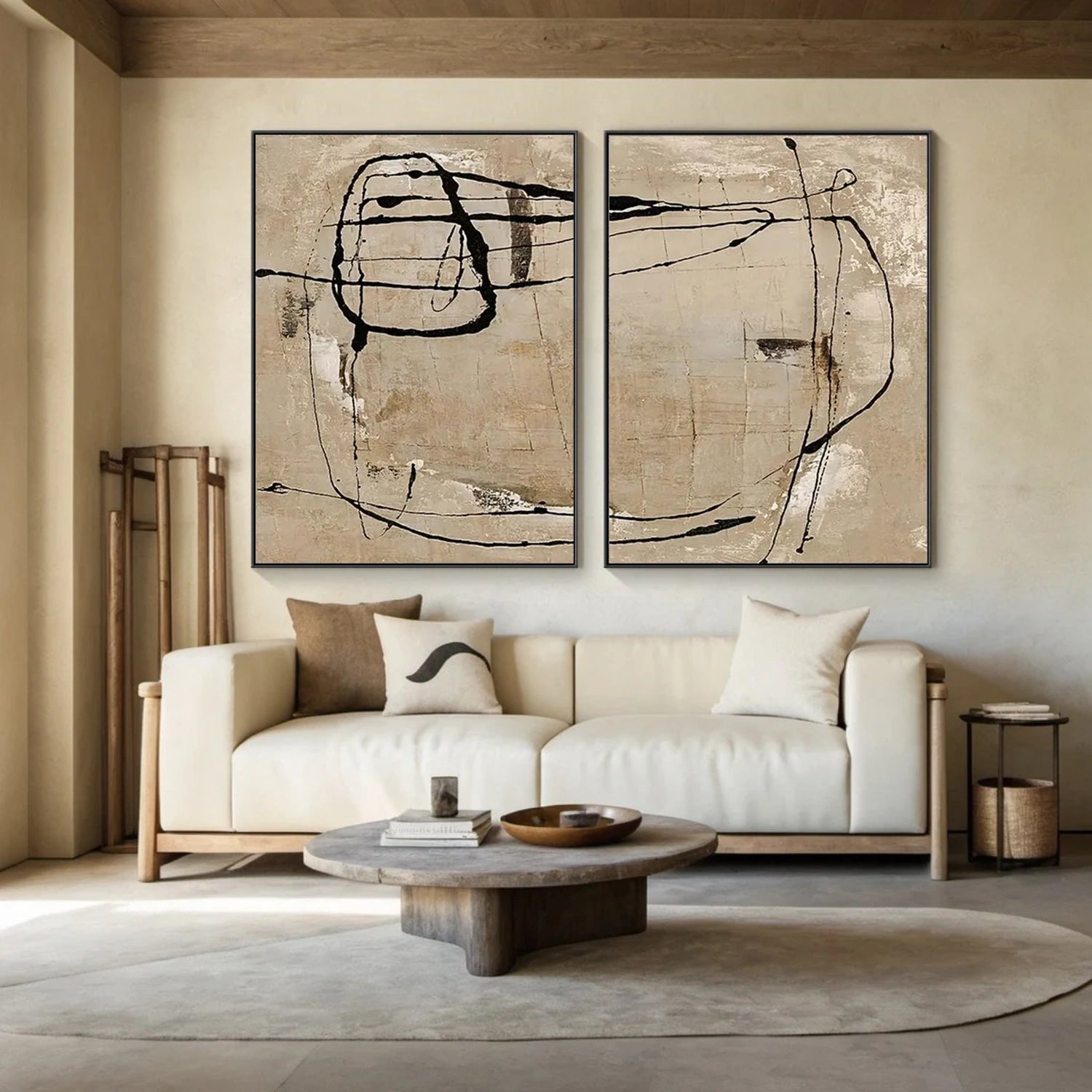 Wabi Sabi Wall Art Set of 2 #VS116