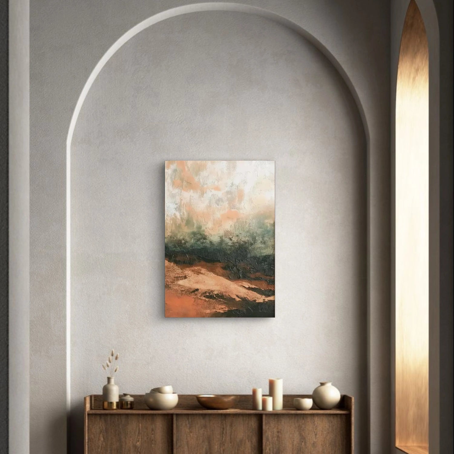 Abstract Textured Wall Art #VA198
