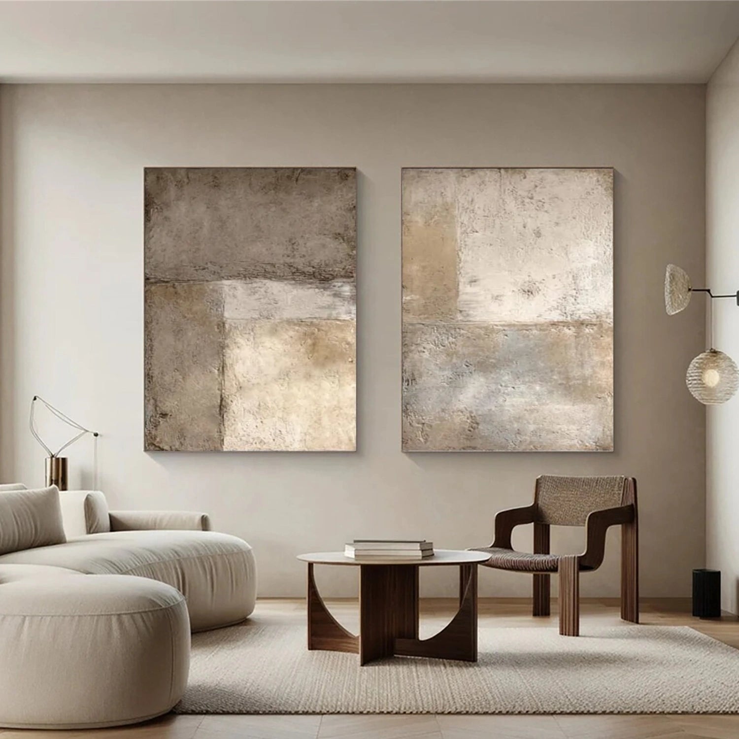 Wabi Sabi Wall Art Set of 2 #VS079