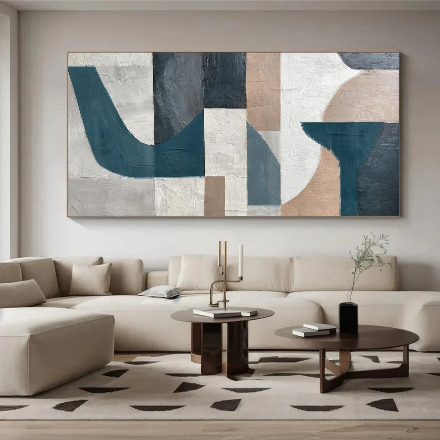 Abstract Textured Wall Art #VA188
