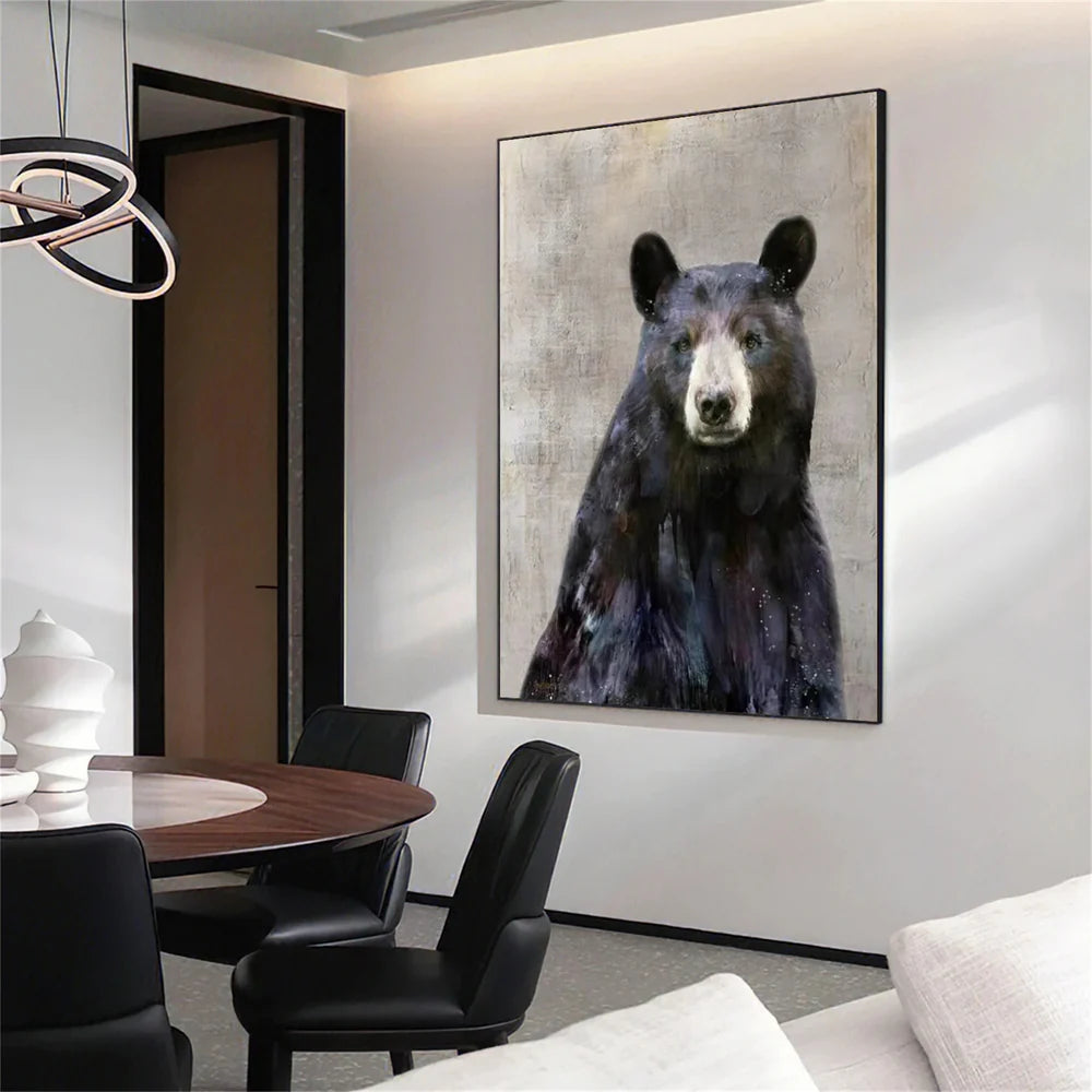 Abstract Animal Canvas Art #DW002