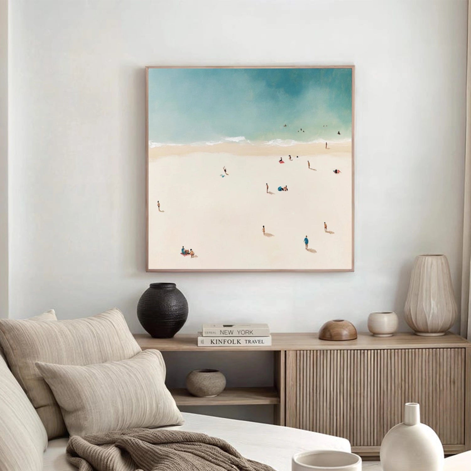 Swimming Sport Canvas Painting #PB080