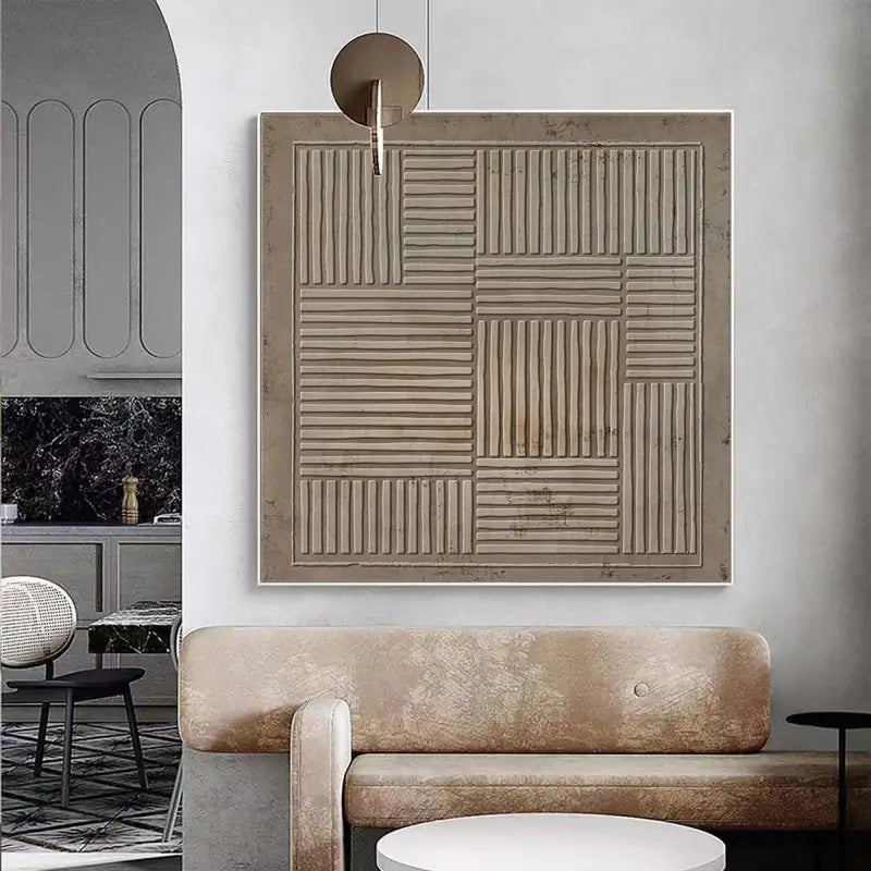Wabi Sabi Textured Wall Art #VS073