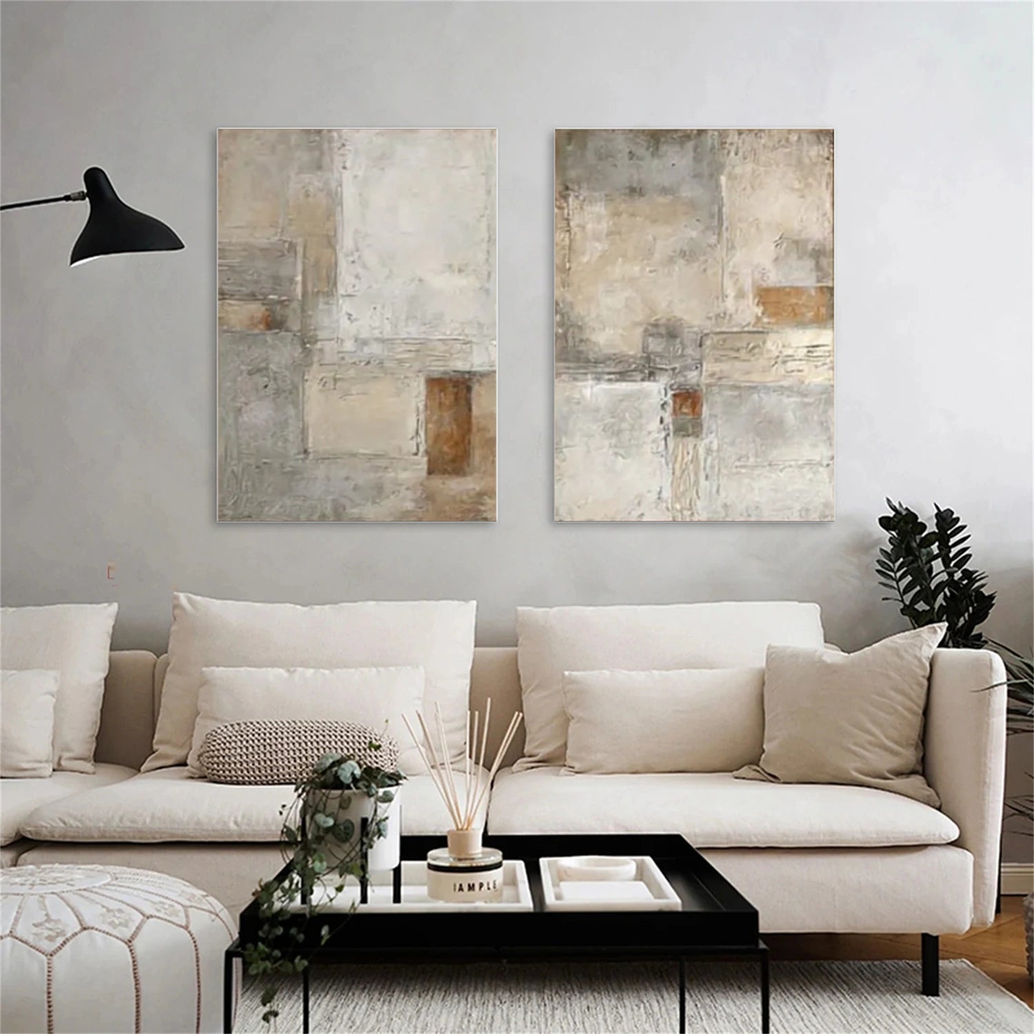 Wabi Sabi Wall Art Set of 2 #VS075