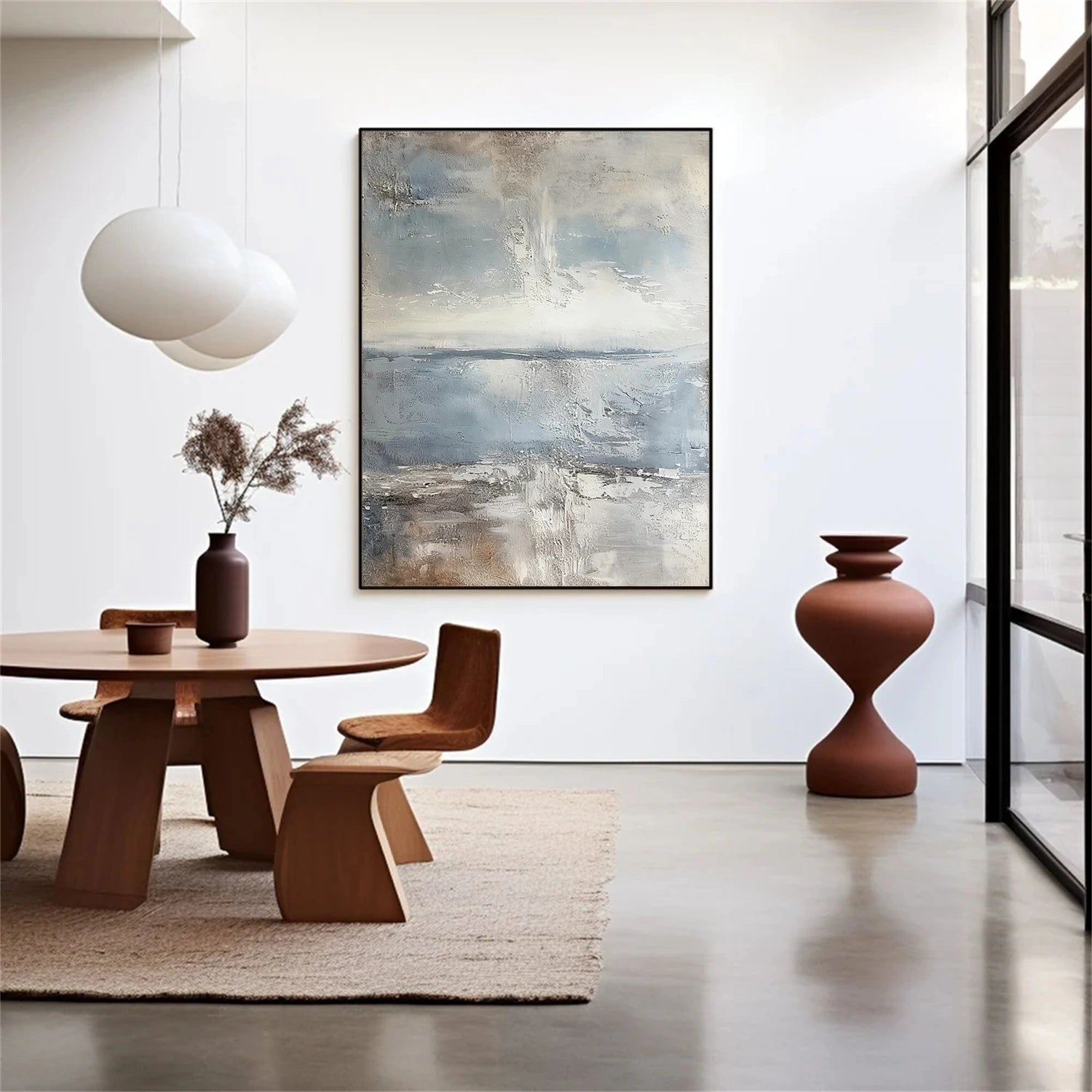 Wabi Sabi Textured Wall Art #VS121