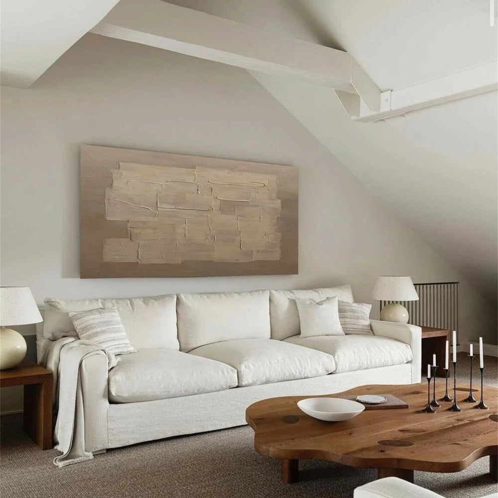 Wabi Sabi Textured Wall Art #VS069