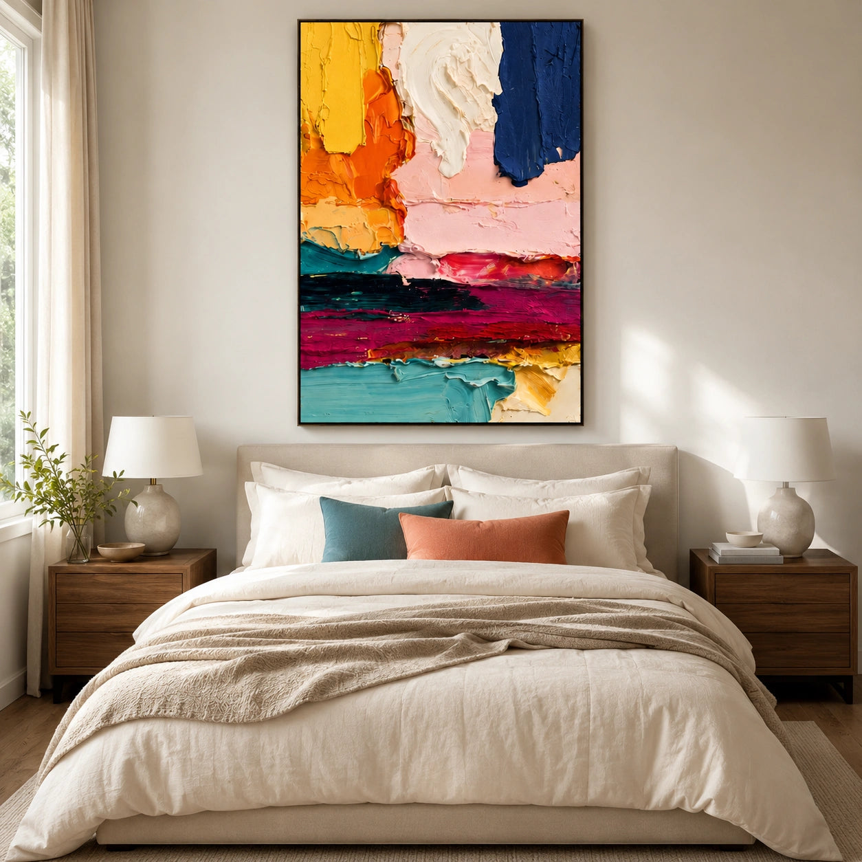 Abstract Textured Wall Art #VA332