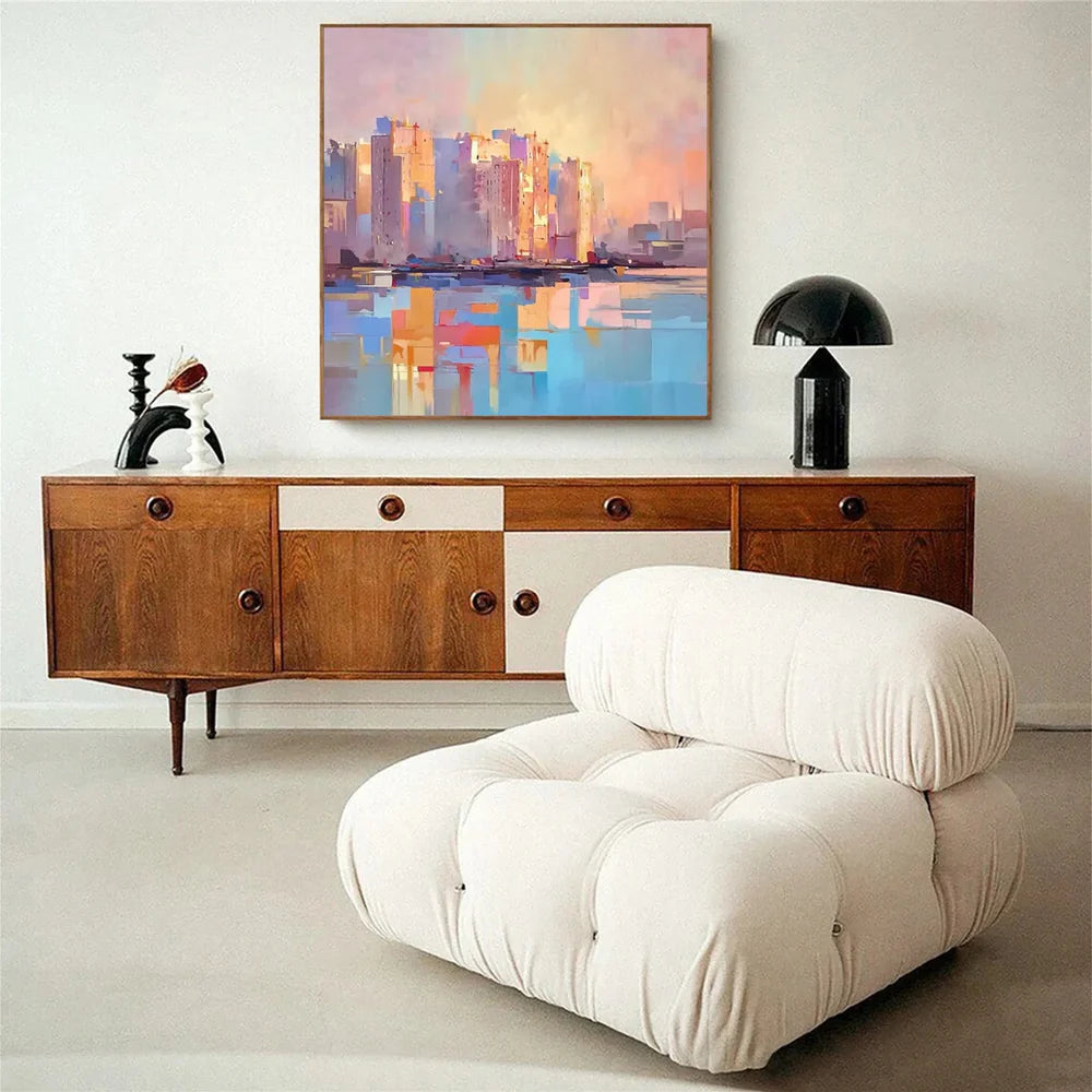 Abstract Urban Landscape Painting #UL005