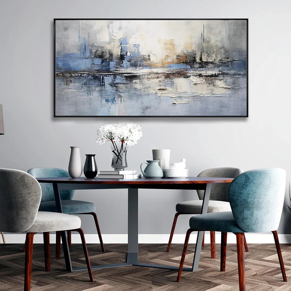 Abstract Urban Landscape Textured Painting #UL001