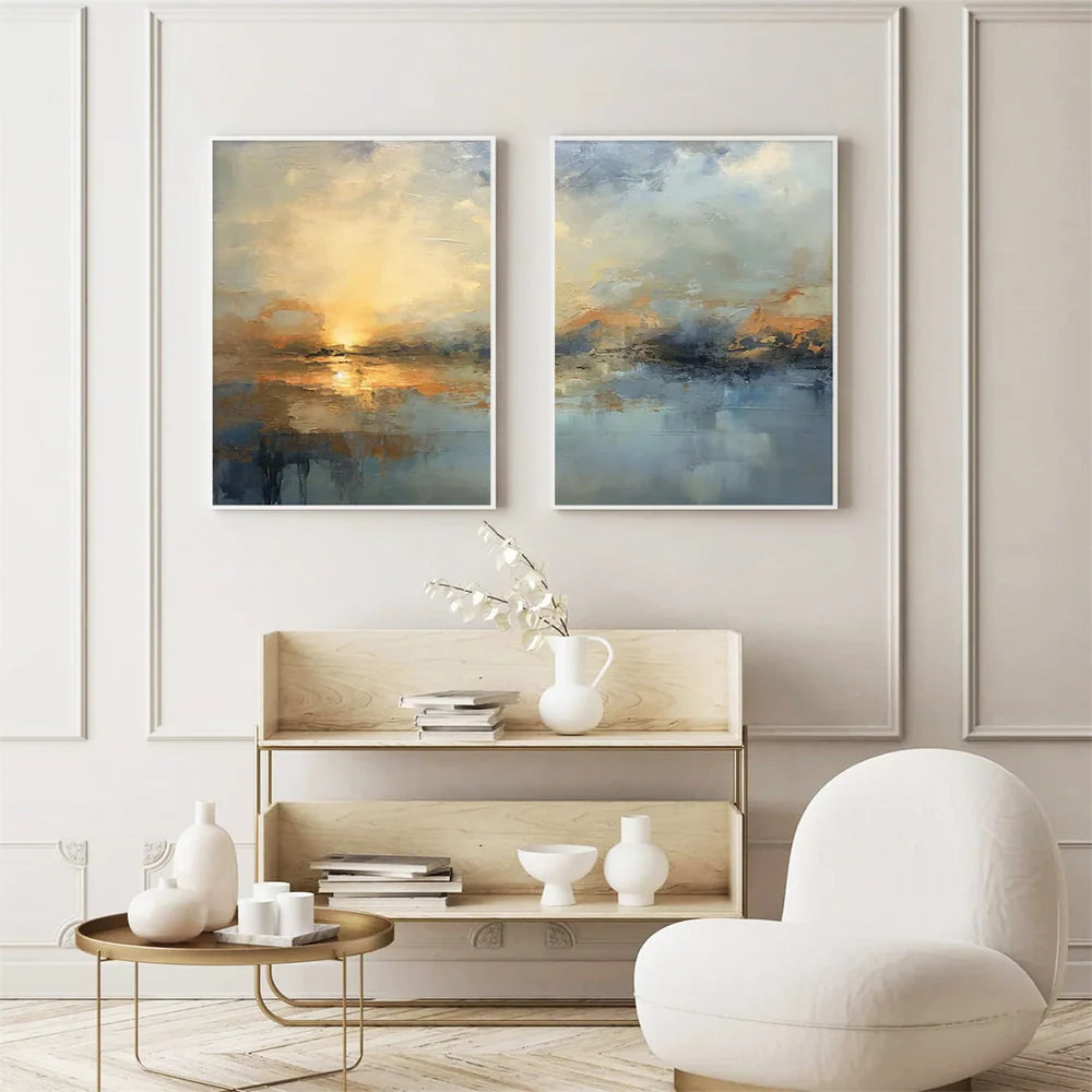 Abstract Wall Art Set of 2 #VA003