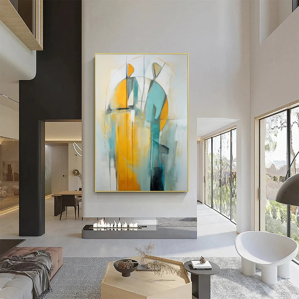 Contemporaty Abstract Minimalist Wall Art #CM003
