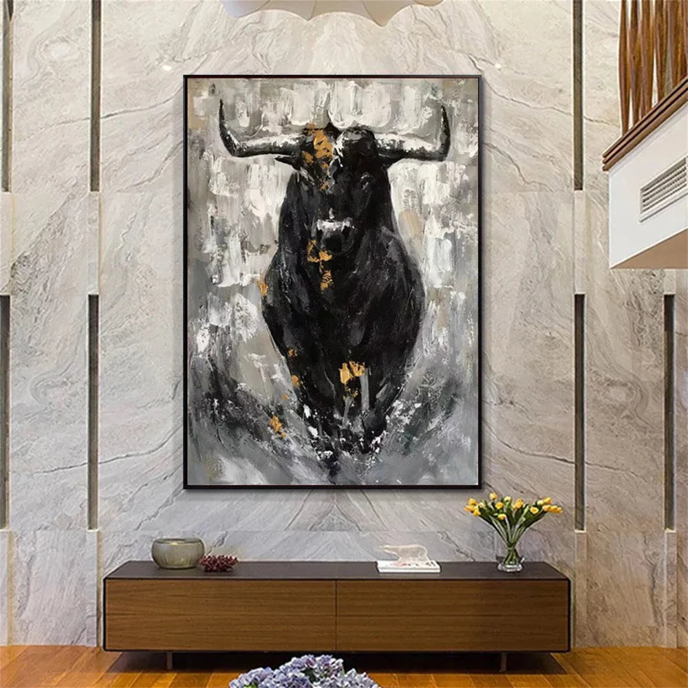 Abstract Animal Canvas Art #DW040