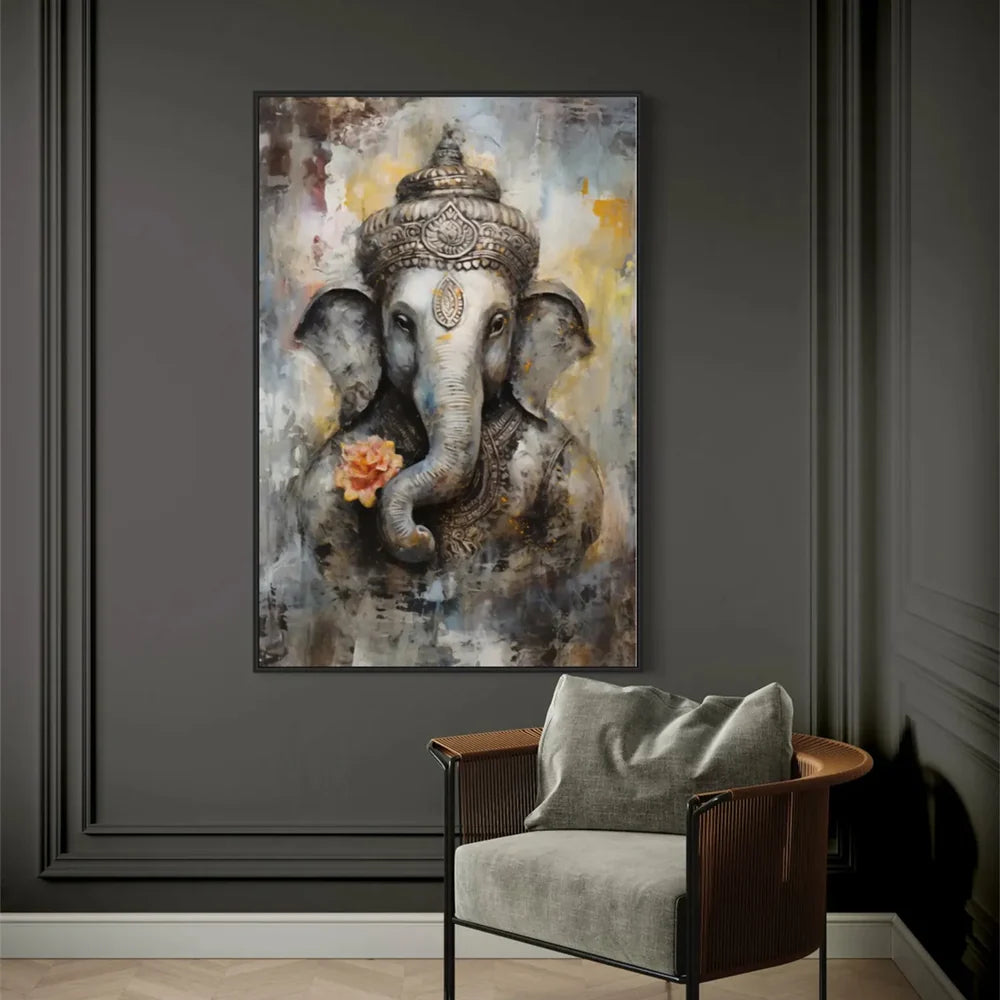 Abstract Animal Canvas Art #DW046
