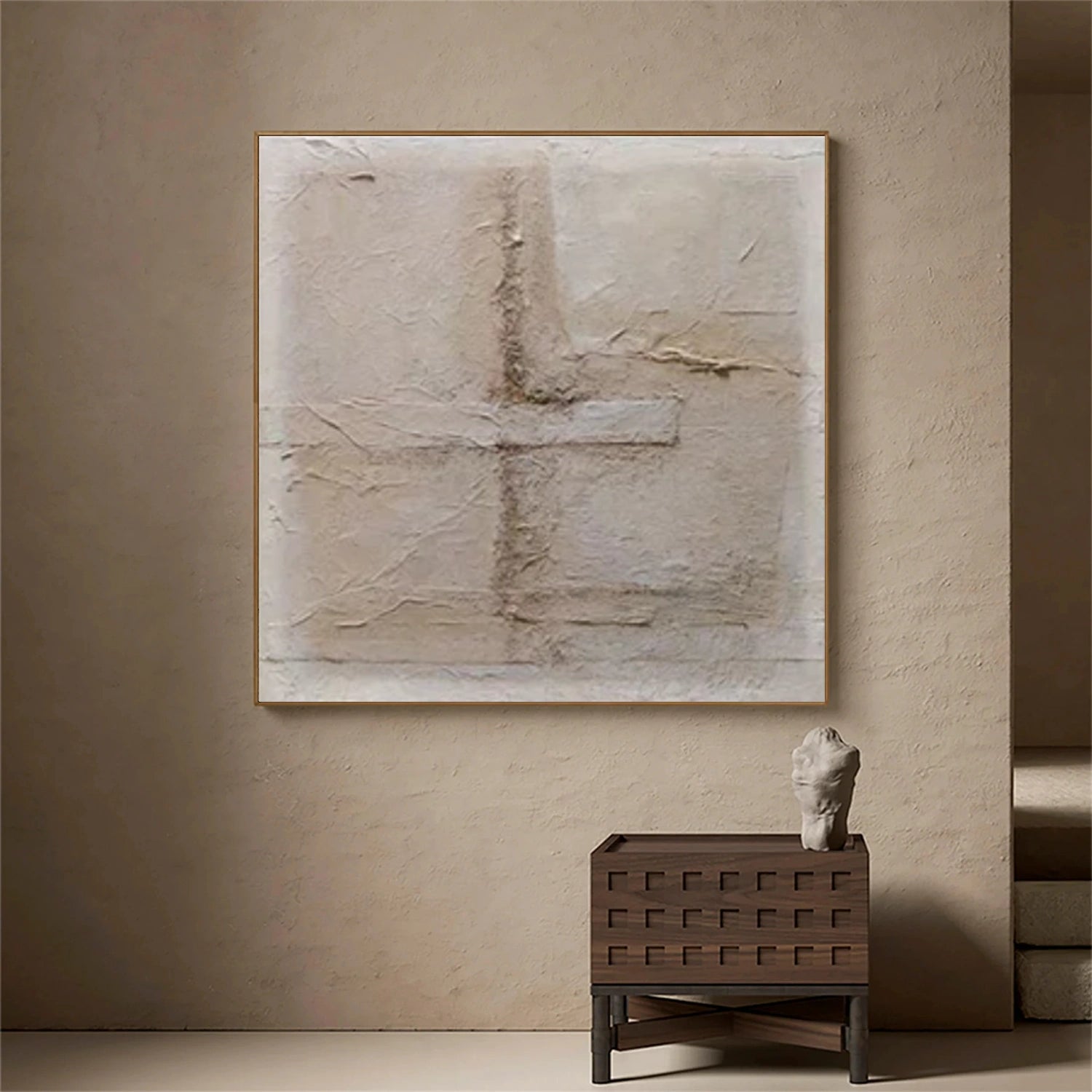 Wabi Sabi Textured Wall Art #VS102