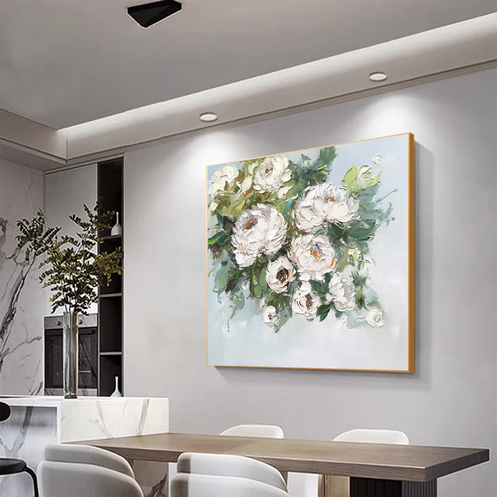 Abstract Flower And Tree Canvas Art #MF057