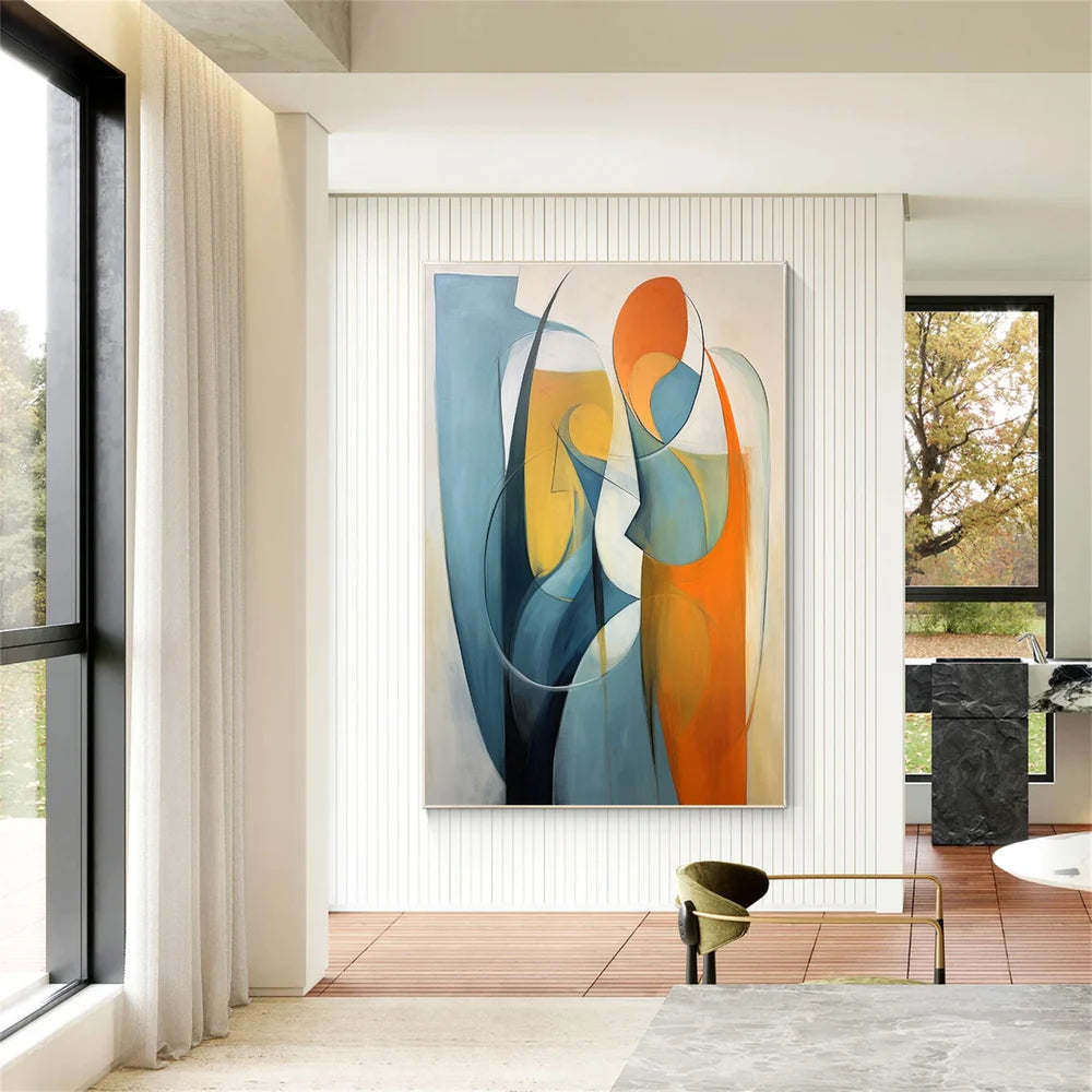 Contemporaty Abstract Minimalist Wall Art #CM001