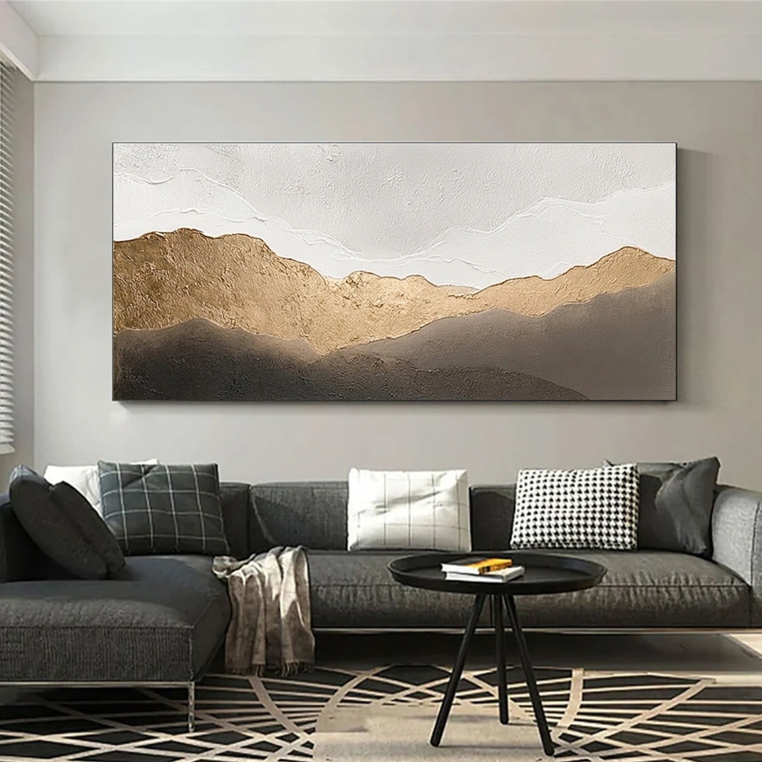 Minimalist Textured Canvas Art #WM155