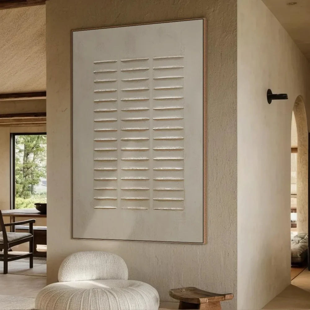 Wabi Sabi Textured Wall Art #VS068
