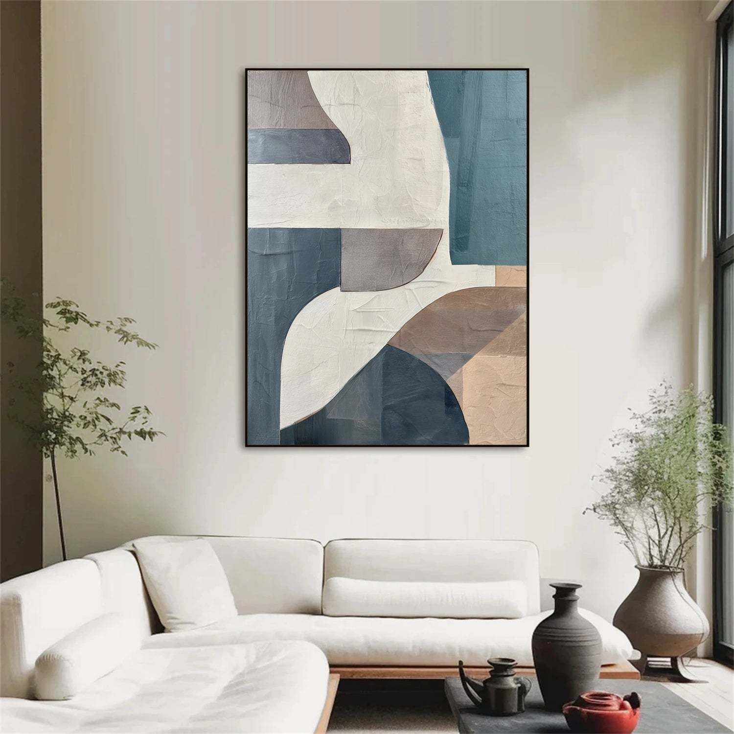Abstract Textured Wall Art #VA186