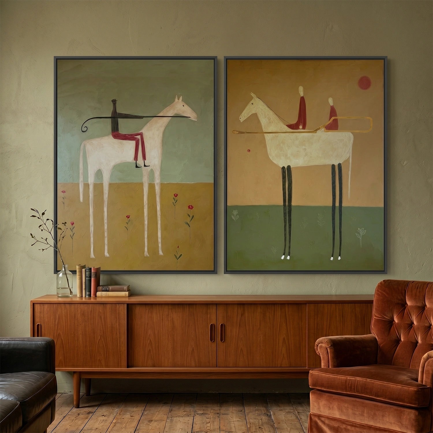 Americana Wall Art Set of 2 #AM081