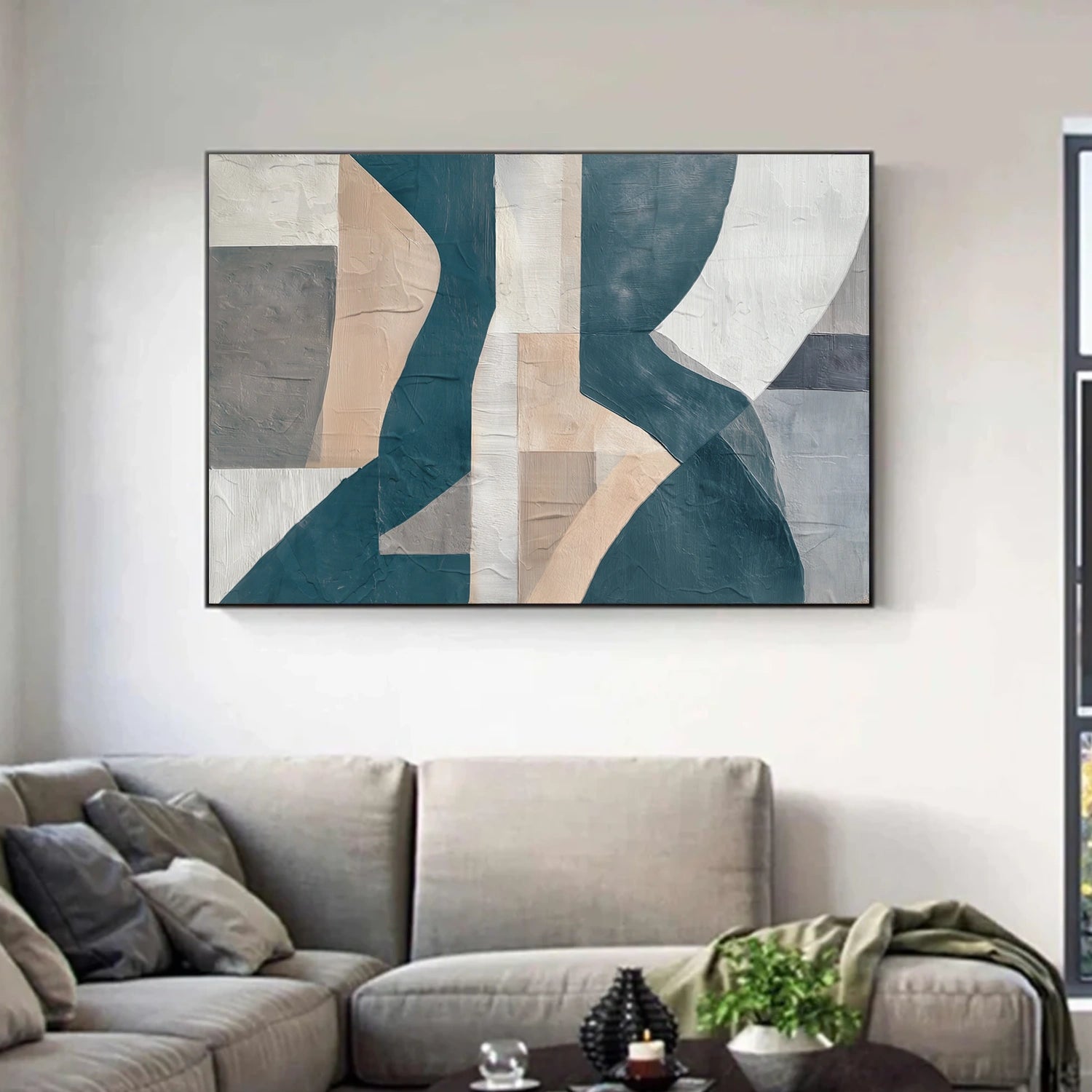 Abstract Textured Wall Art #VA184