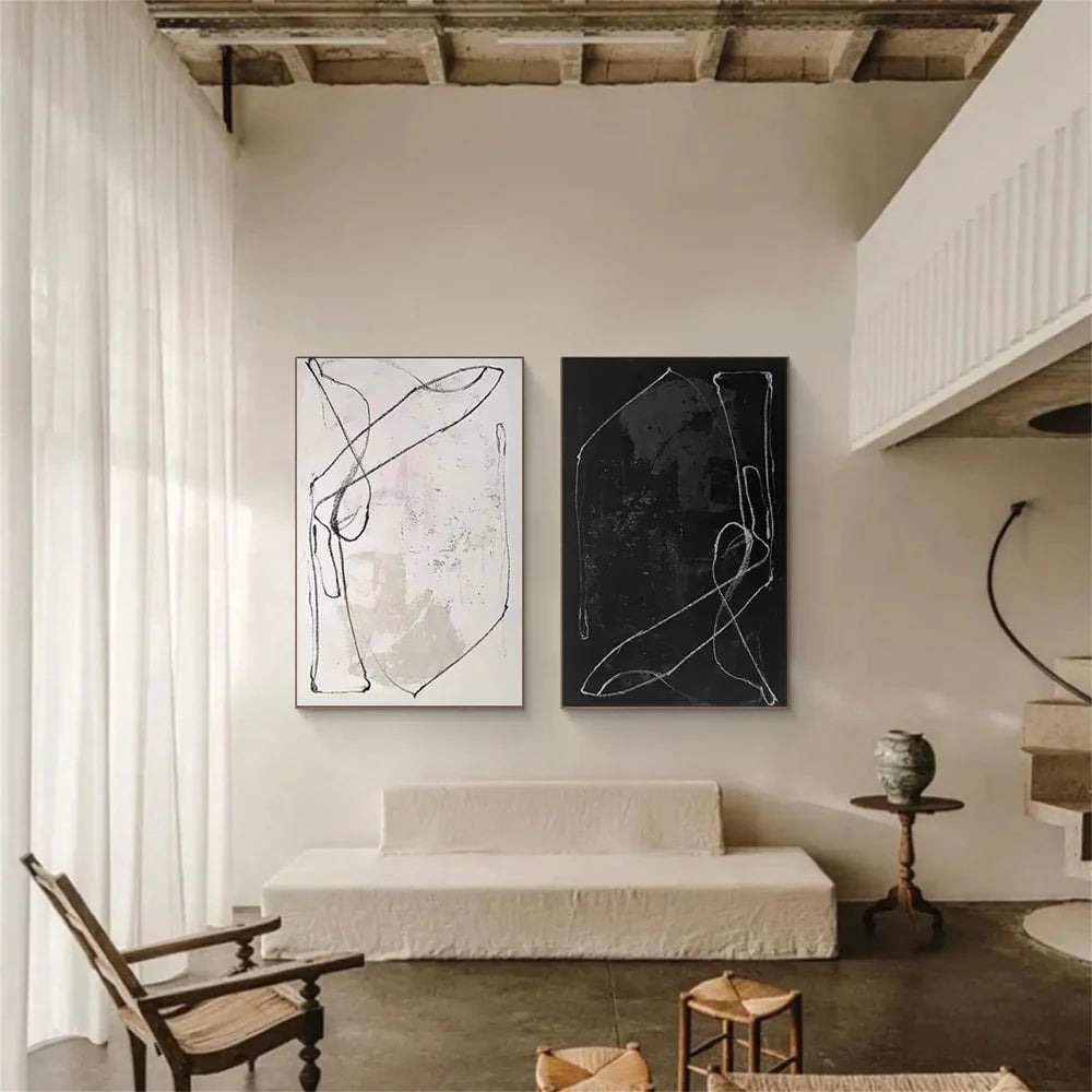 Wabi Sabi Wall Art Set of 2 #VS039
