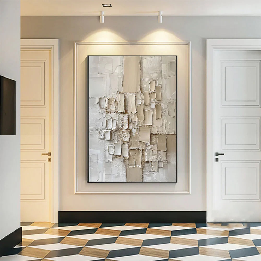 Abstract Textured Wall Art #VA079