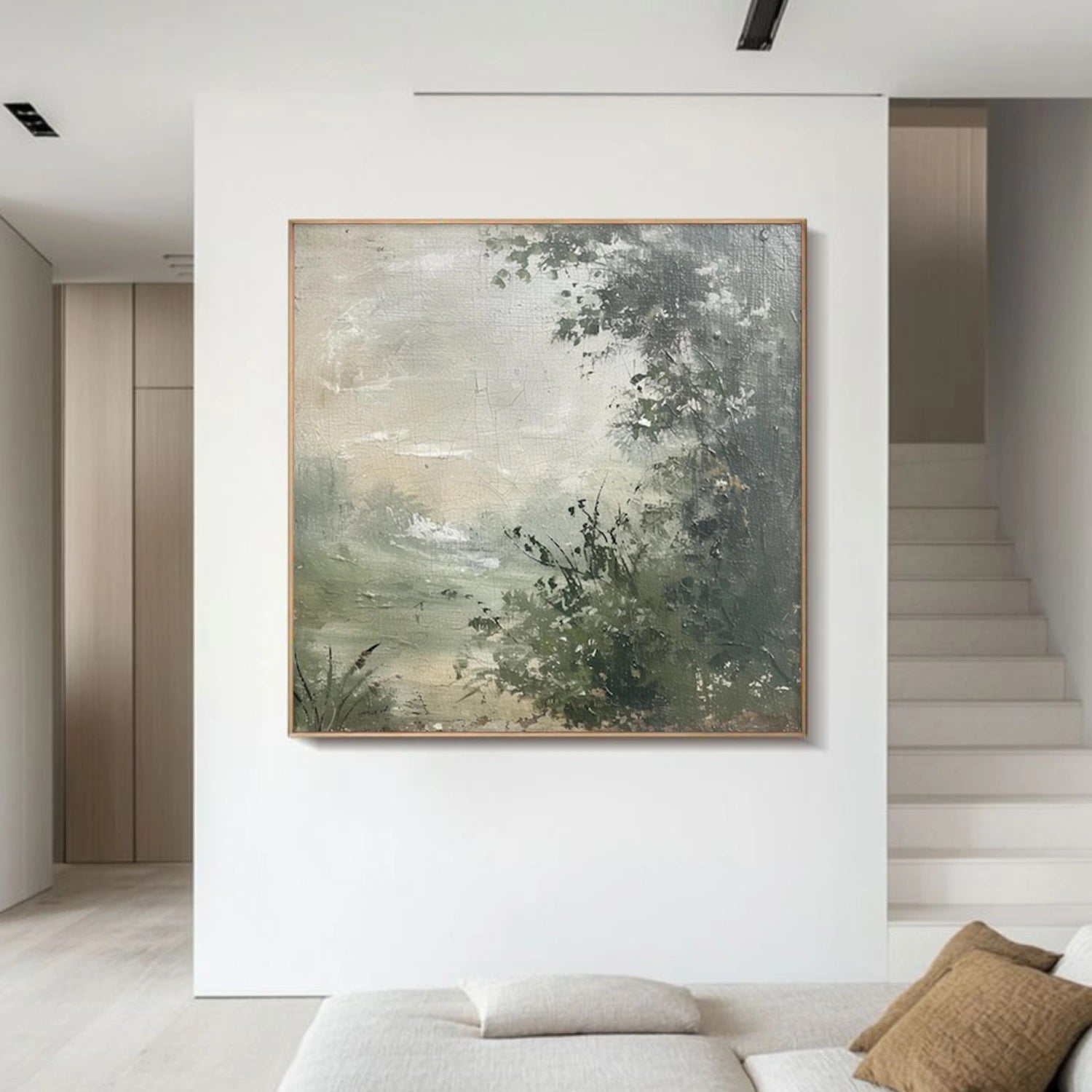 Abstract Flower And Tree Canvas Art #MF159